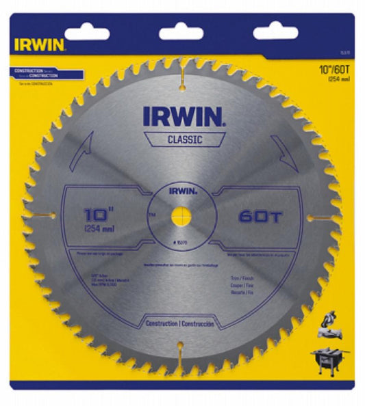 10" 60T Circ Saw Blade