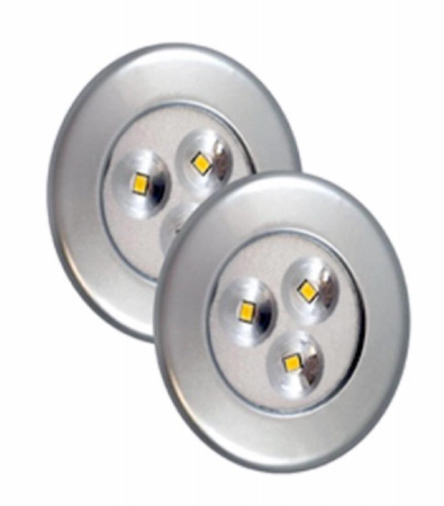 2PK SLV LED Util Light