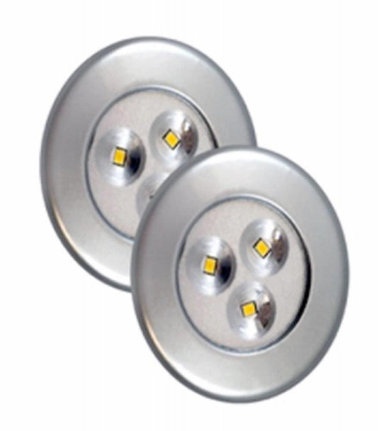 2PK SLV LED Util Light