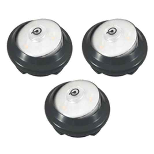 3PK GRY Swiv Puck Light