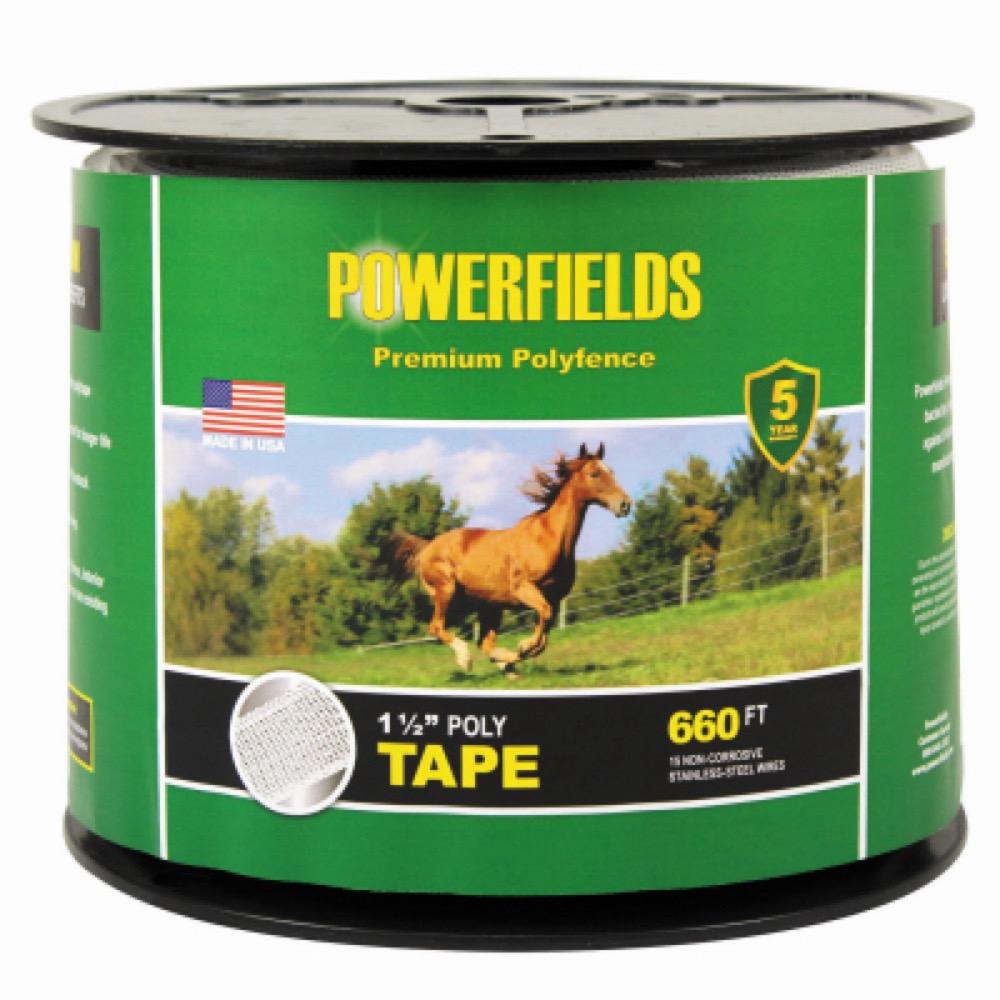 1-1/2x660 WHT Poly Tape