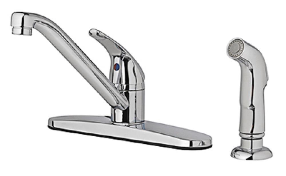 HP CHR SGL Kitch Faucet