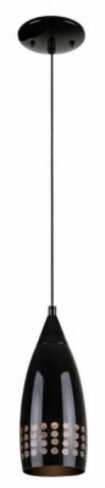 1LGT BLK Mini Pendant