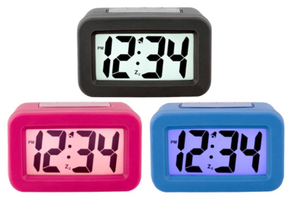 Sili LCD Alarm Clock