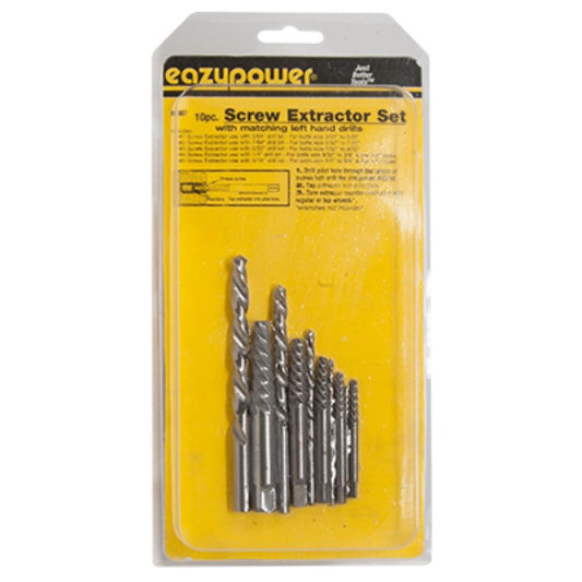 10PC Screw & Drill Set