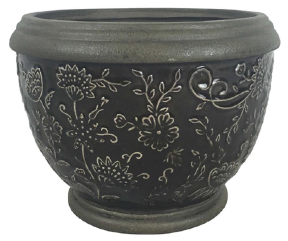 6" GRY Gracie Planter
