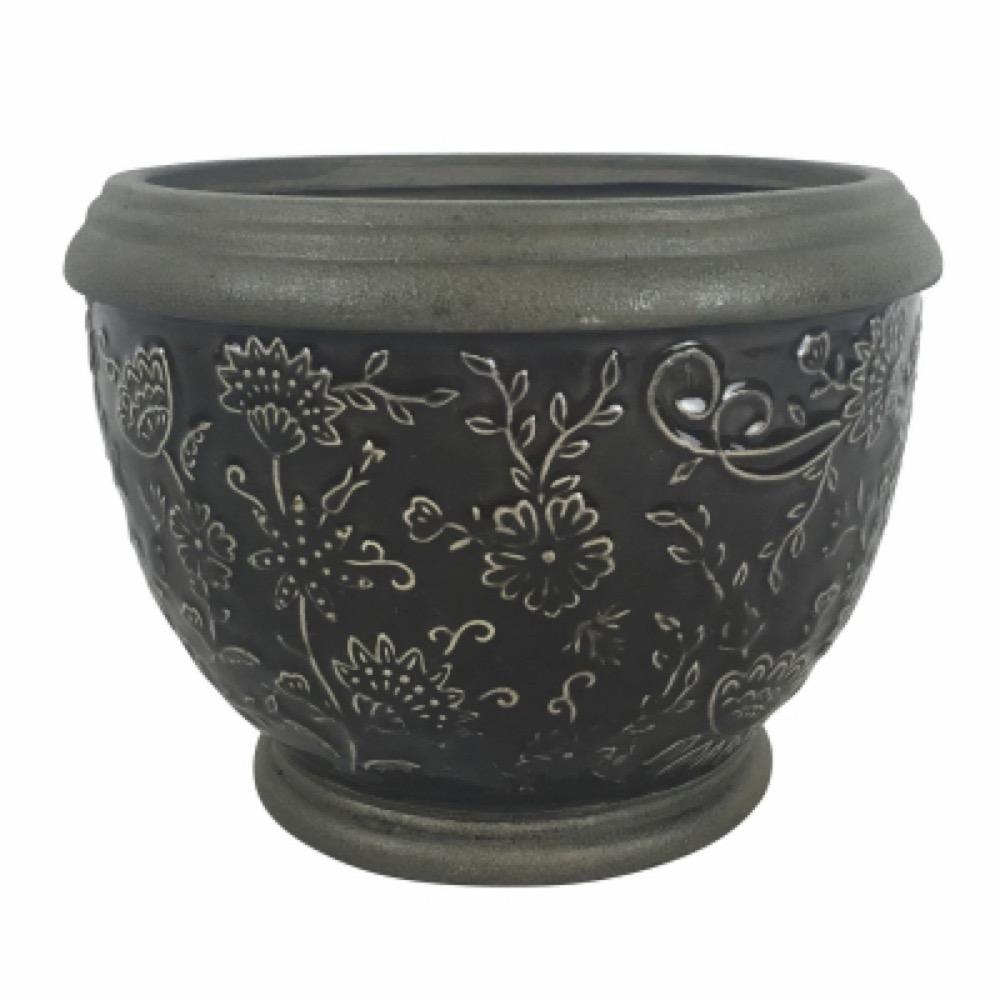 8" GRY Gracie Planter