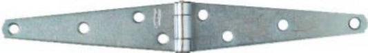 2PK 5" Zinc Strap Hinge