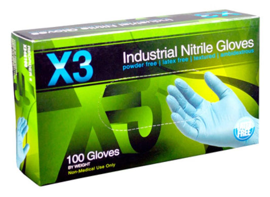 100CT SM BLU Nit Glove