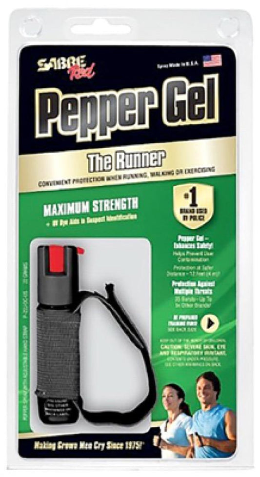 .75OZ BLK Runn Pep Gel