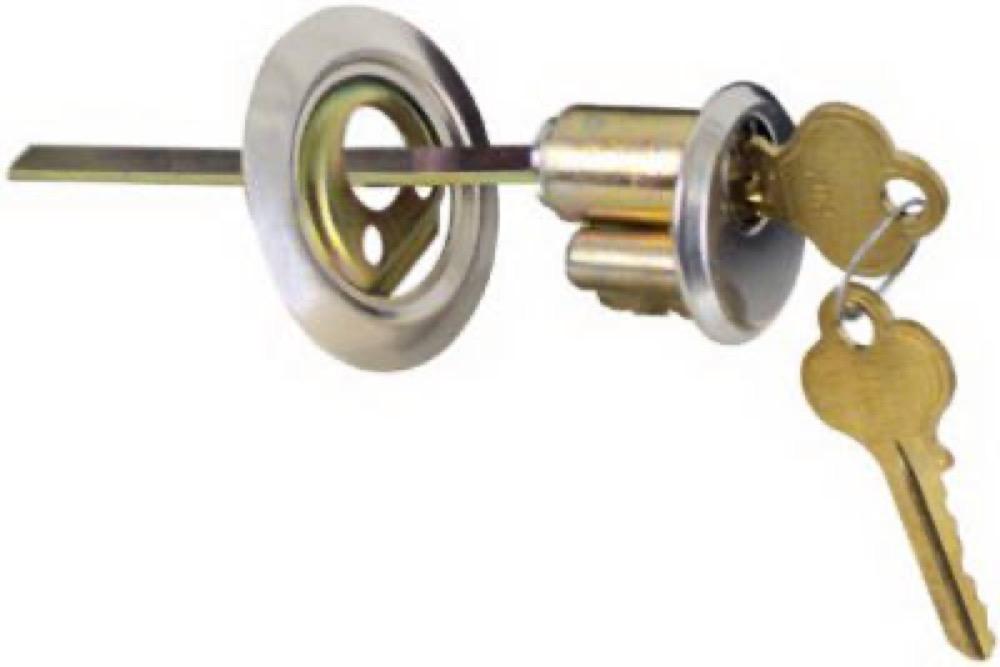 Rim Cyl Gar DR Deadbolt