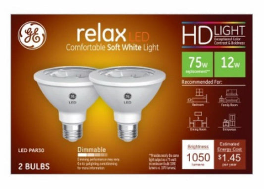 GE2PK 12W SW Par30 Bulb