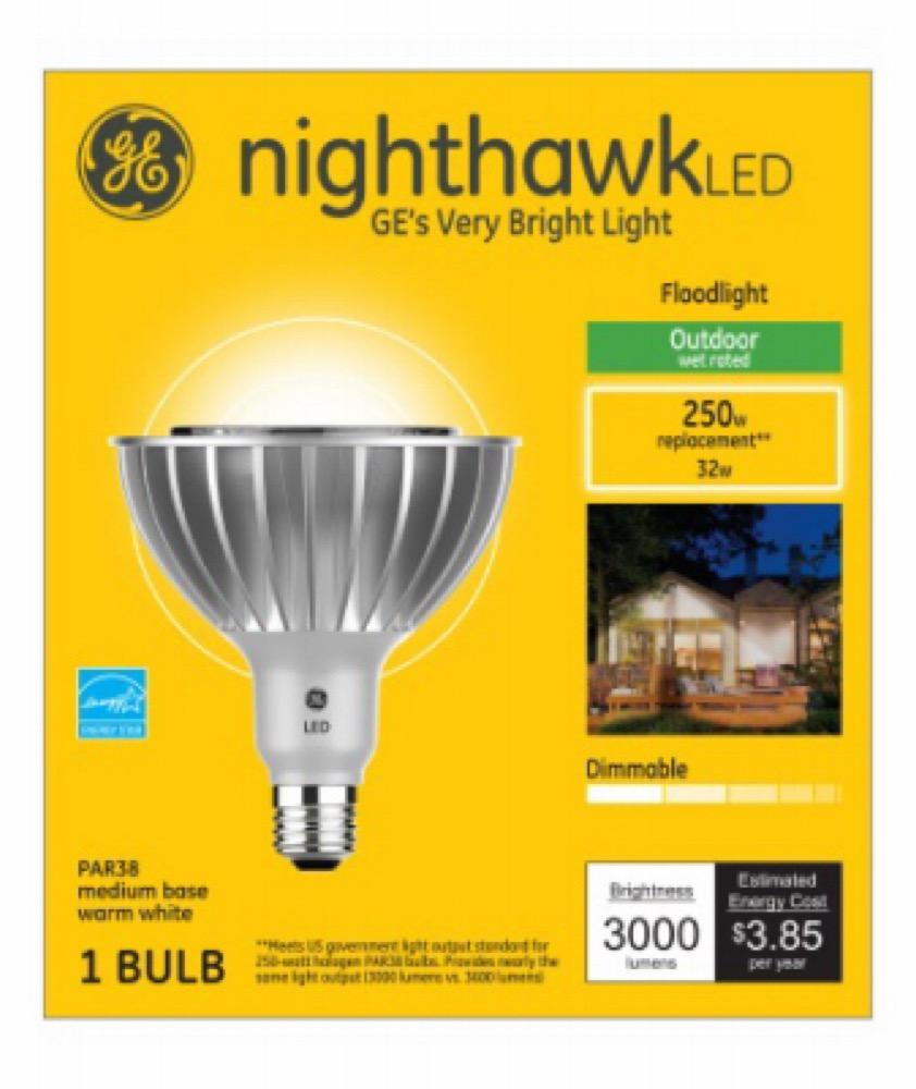 GE 32W WW Par38FLD Bulb