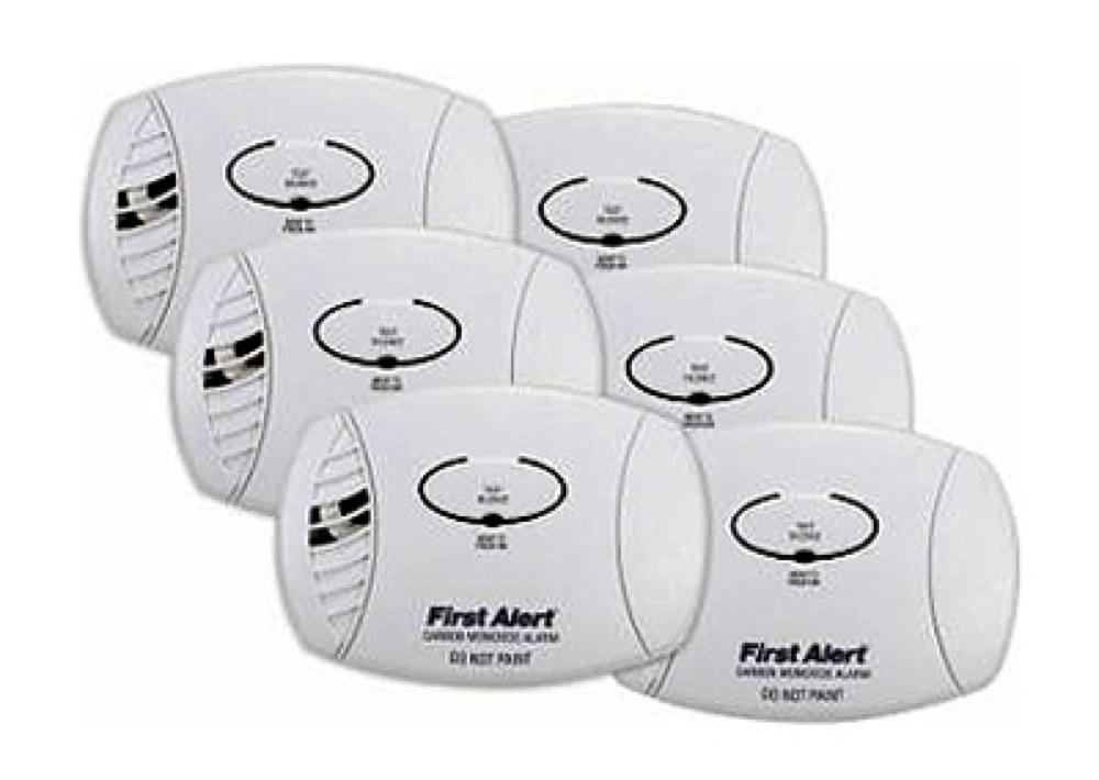 6PK Basic CO Alarm