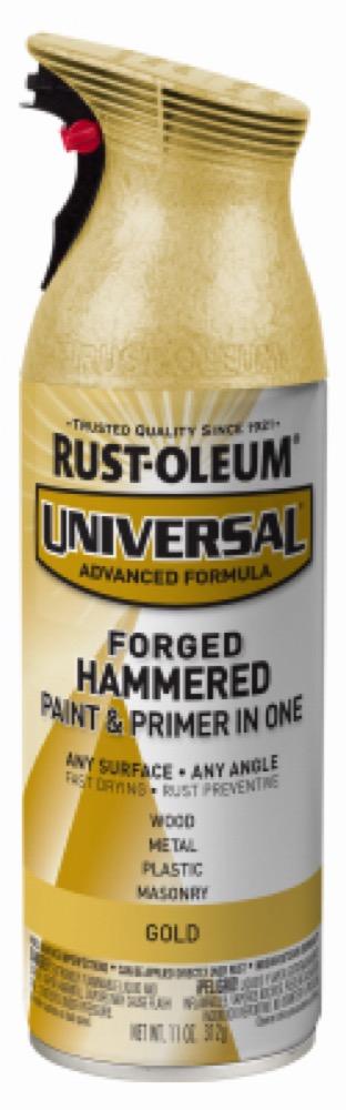 12OZ GLD Hammered Spray