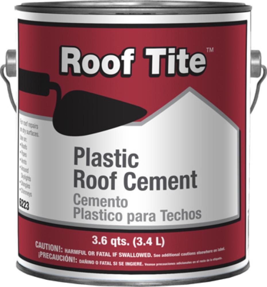 3.6QT Plas Roof Cement