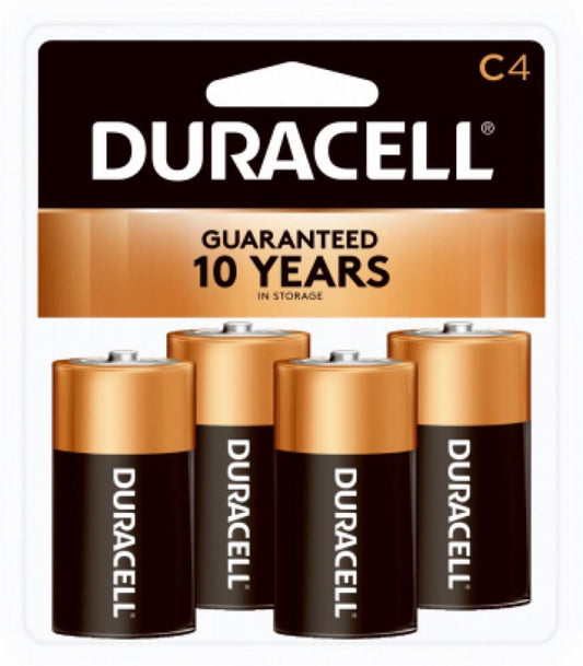 DURA 4PK C Alk Battery