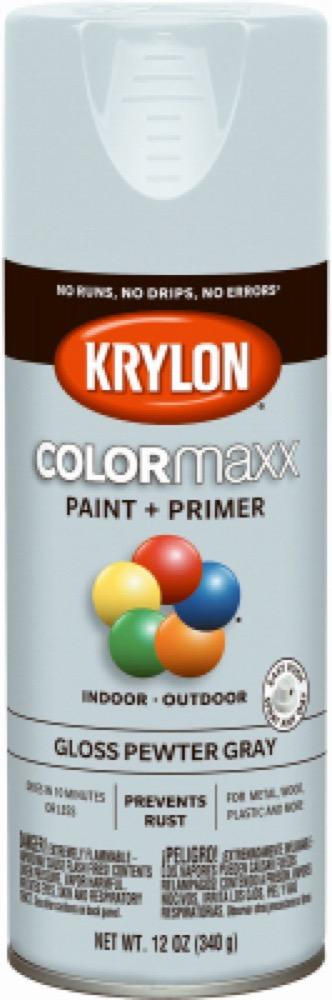 12OZ Pew GRY GLS Paint