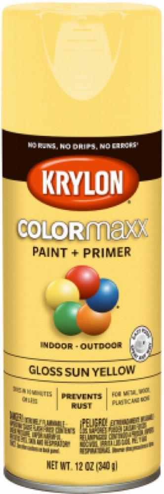 12OZ Sun YEL GLS Paint