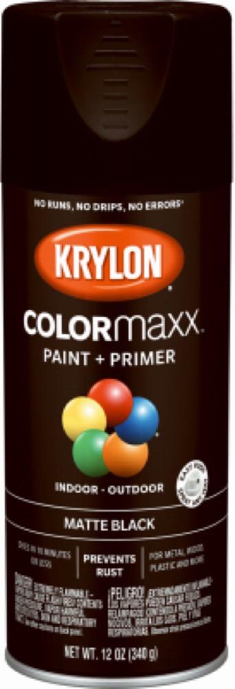 12OZ BLK Matte Paint