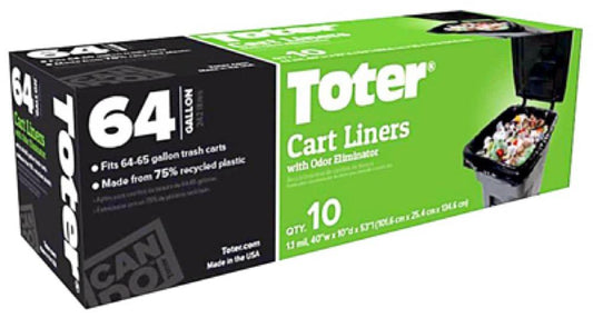 10CT 64GAL Cart Liner