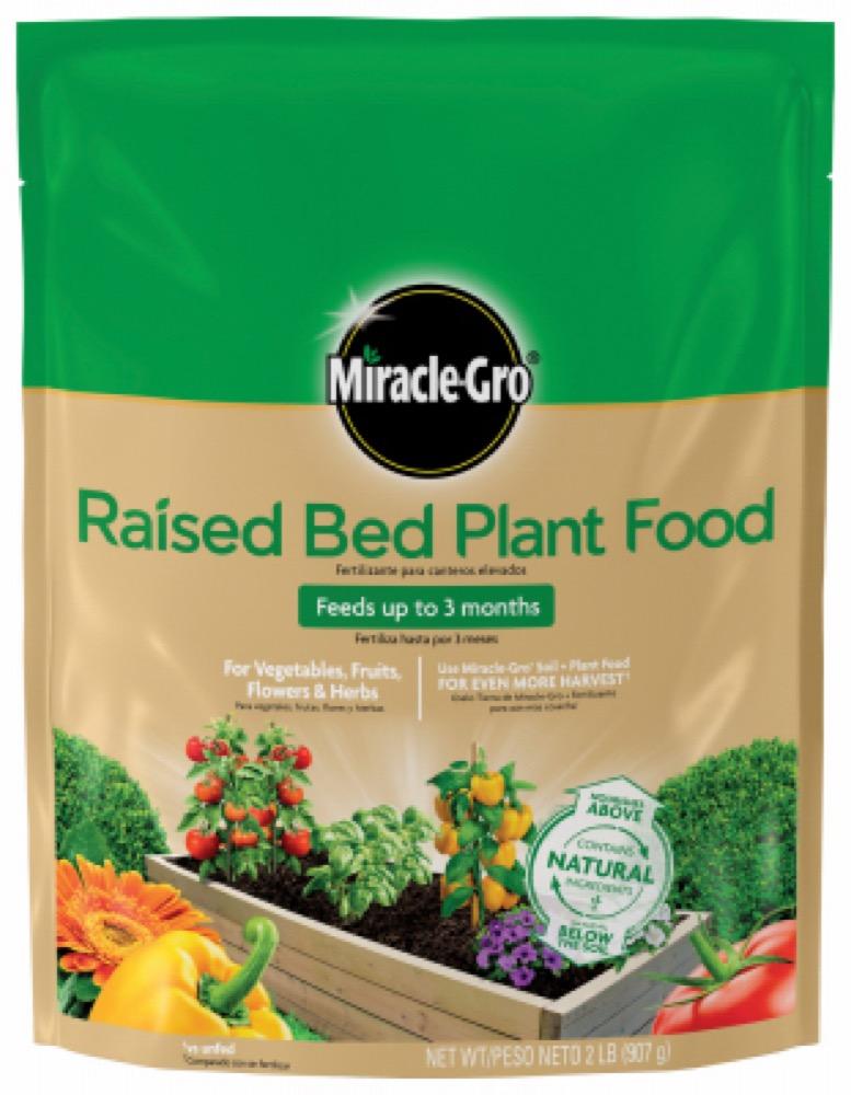MG 2LB Raised Bed Food
