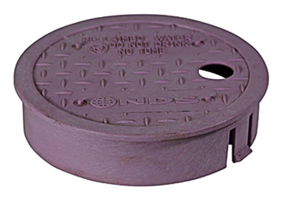6" Purp RND Valve Cover