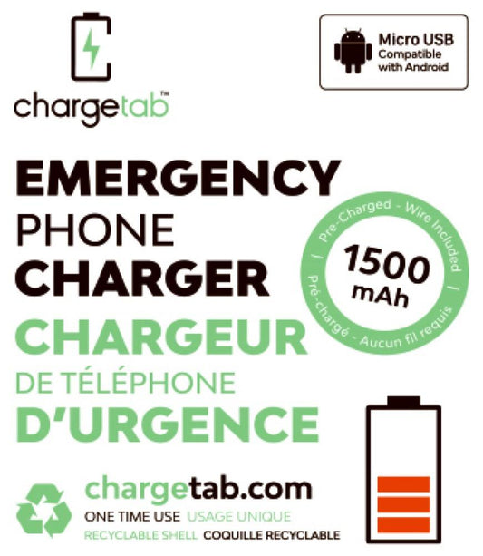Micro USB Emerg Charger
