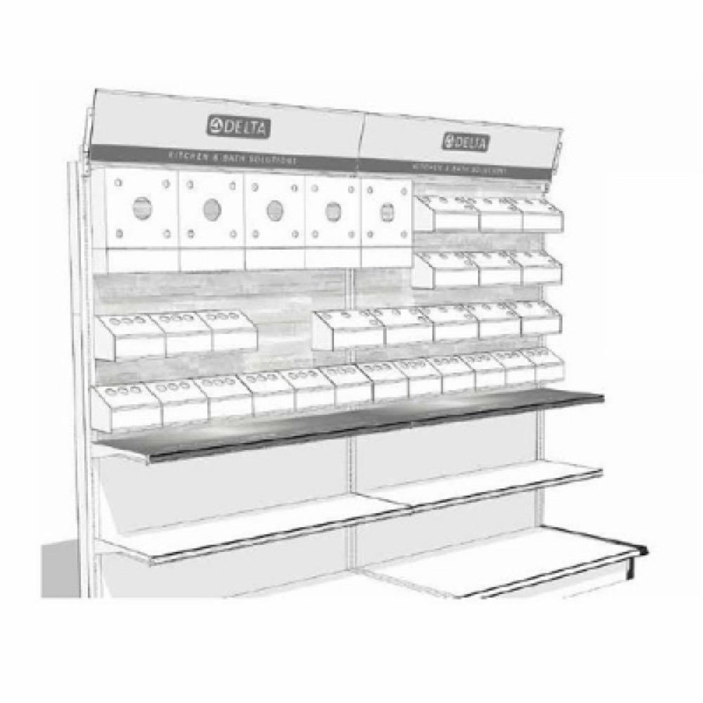 8' Delta Faucet Kit