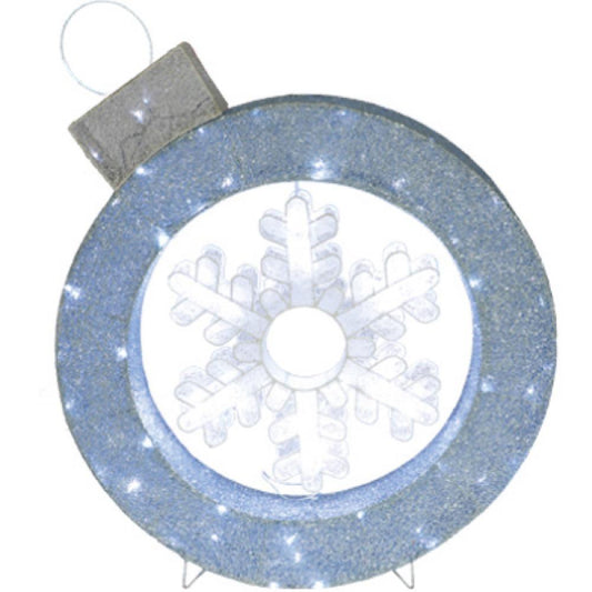 HW Snowflake Ornament