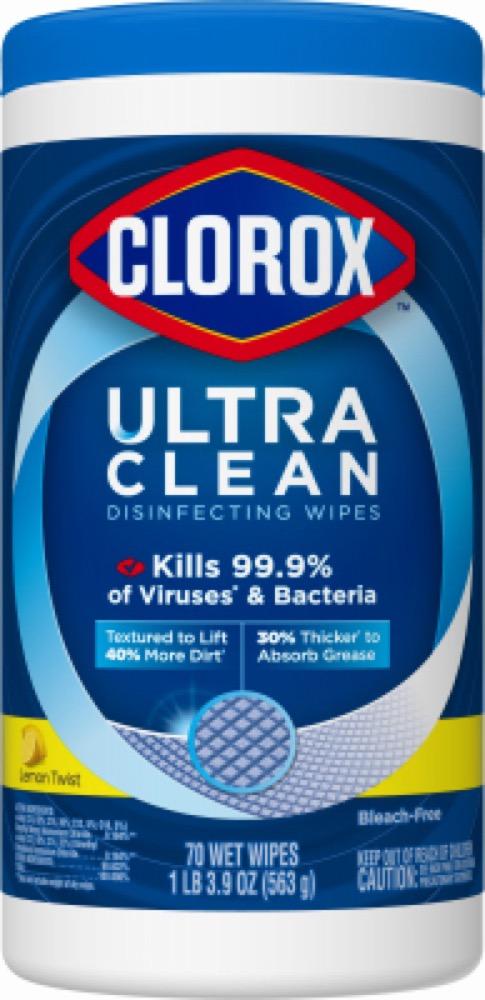 70CT Lemon Clorox Wipes