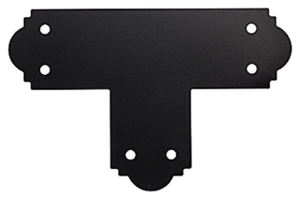 6x6 BLK FLT T Strap