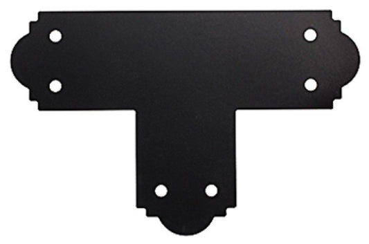 6x6 BLK FLT T Strap