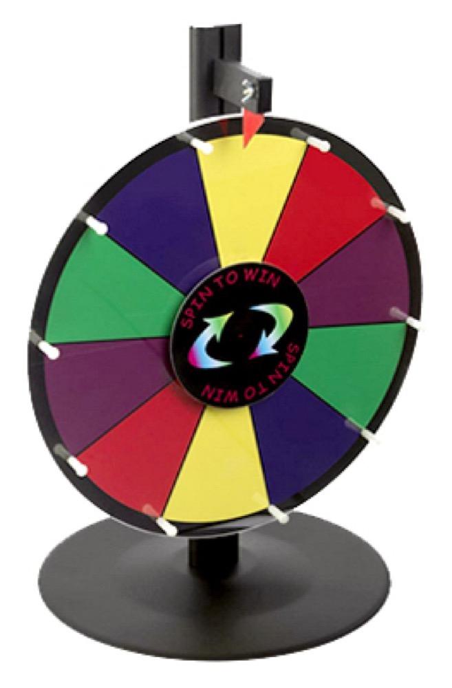 24"GrandOpen PrizeWheel