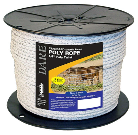 6mmx600Twist Poly Rope