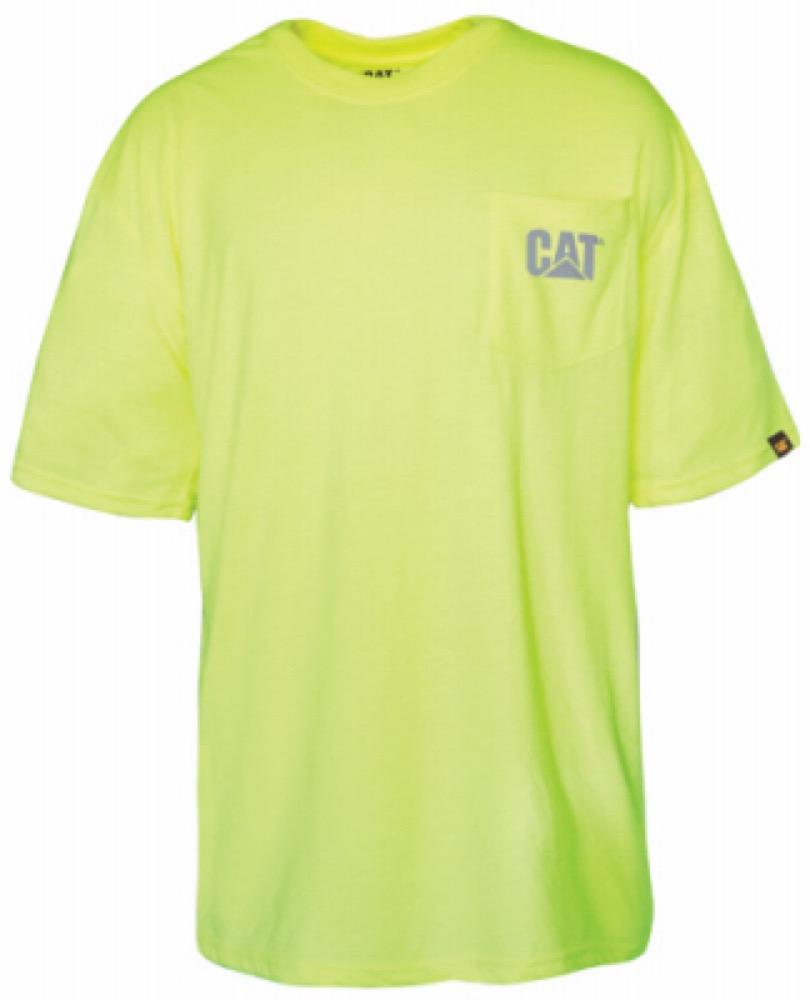 CAT LG Hi YEL S/S Tee