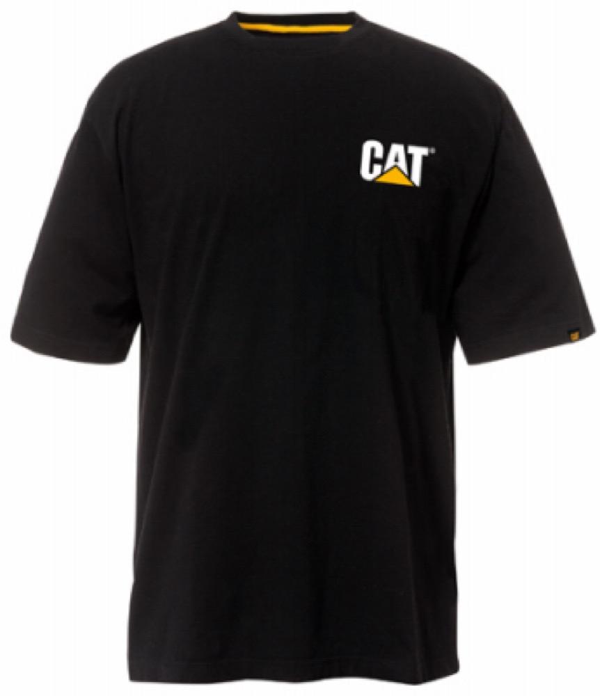 CAT LG BLK S/S Tee