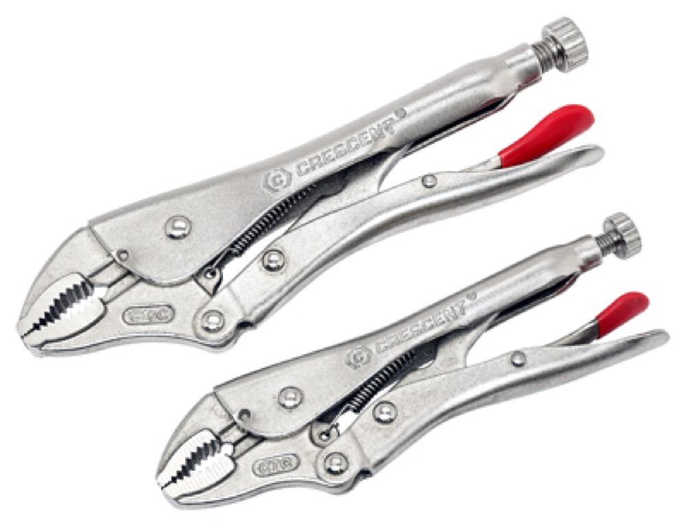 2PC Curv Lock Plier Set