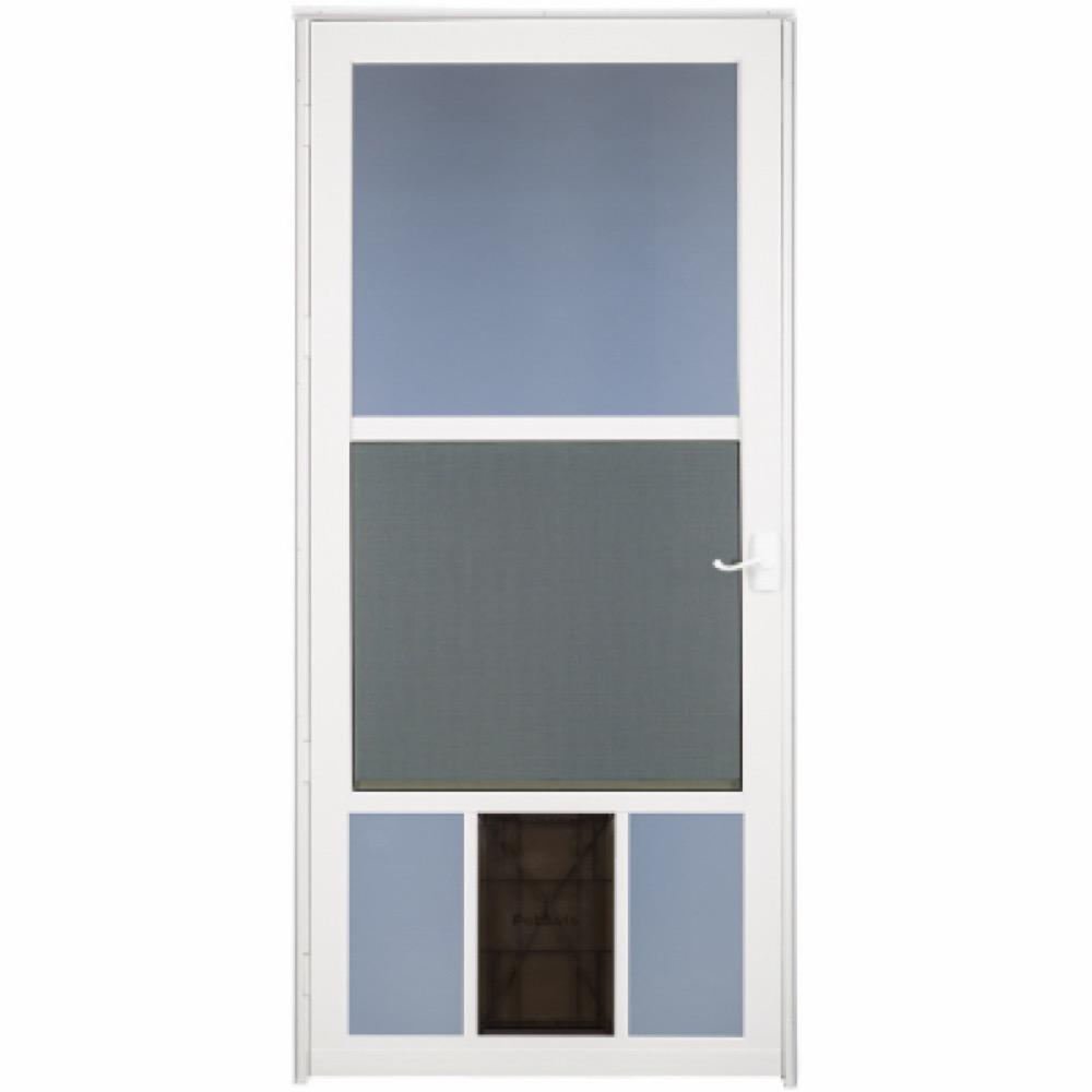 36079 36"WHT Storm Door