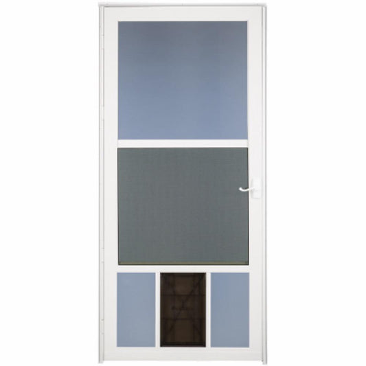 36079 36"WHT Storm Door