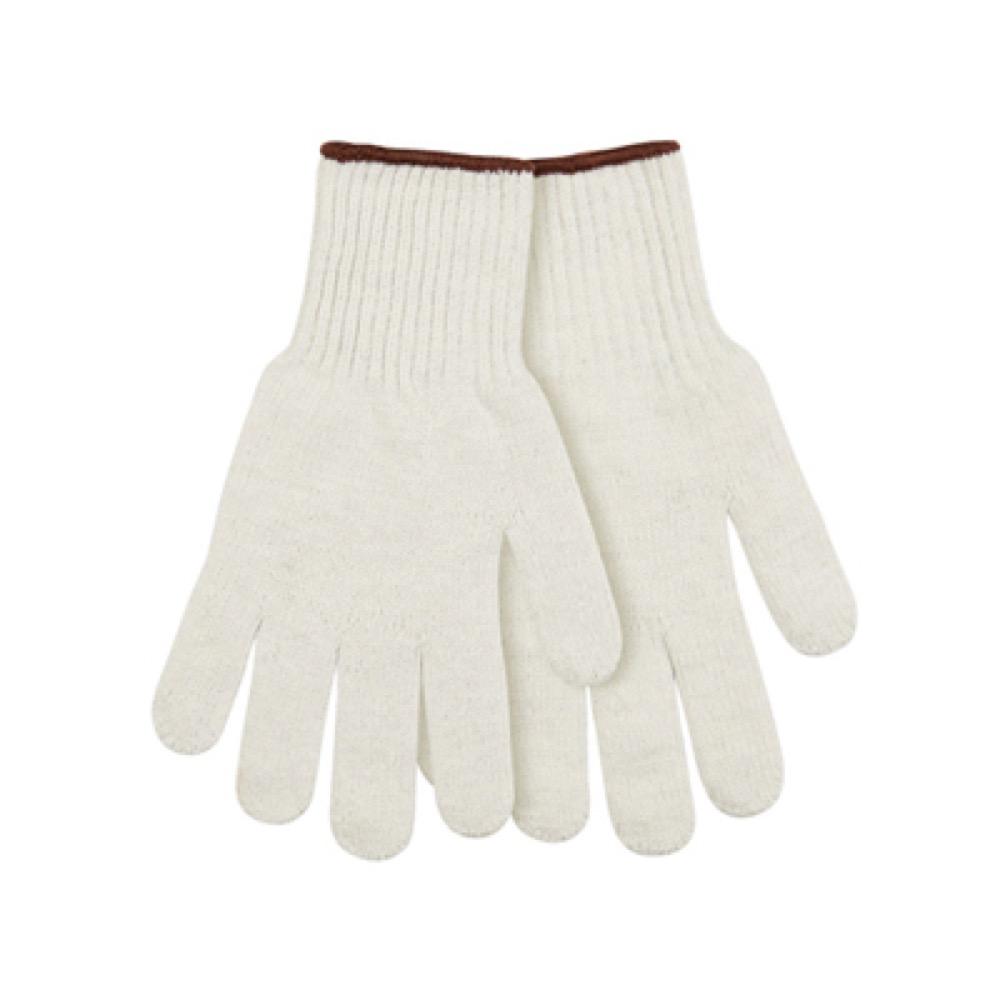 LG WHT Poly/Cott Glove