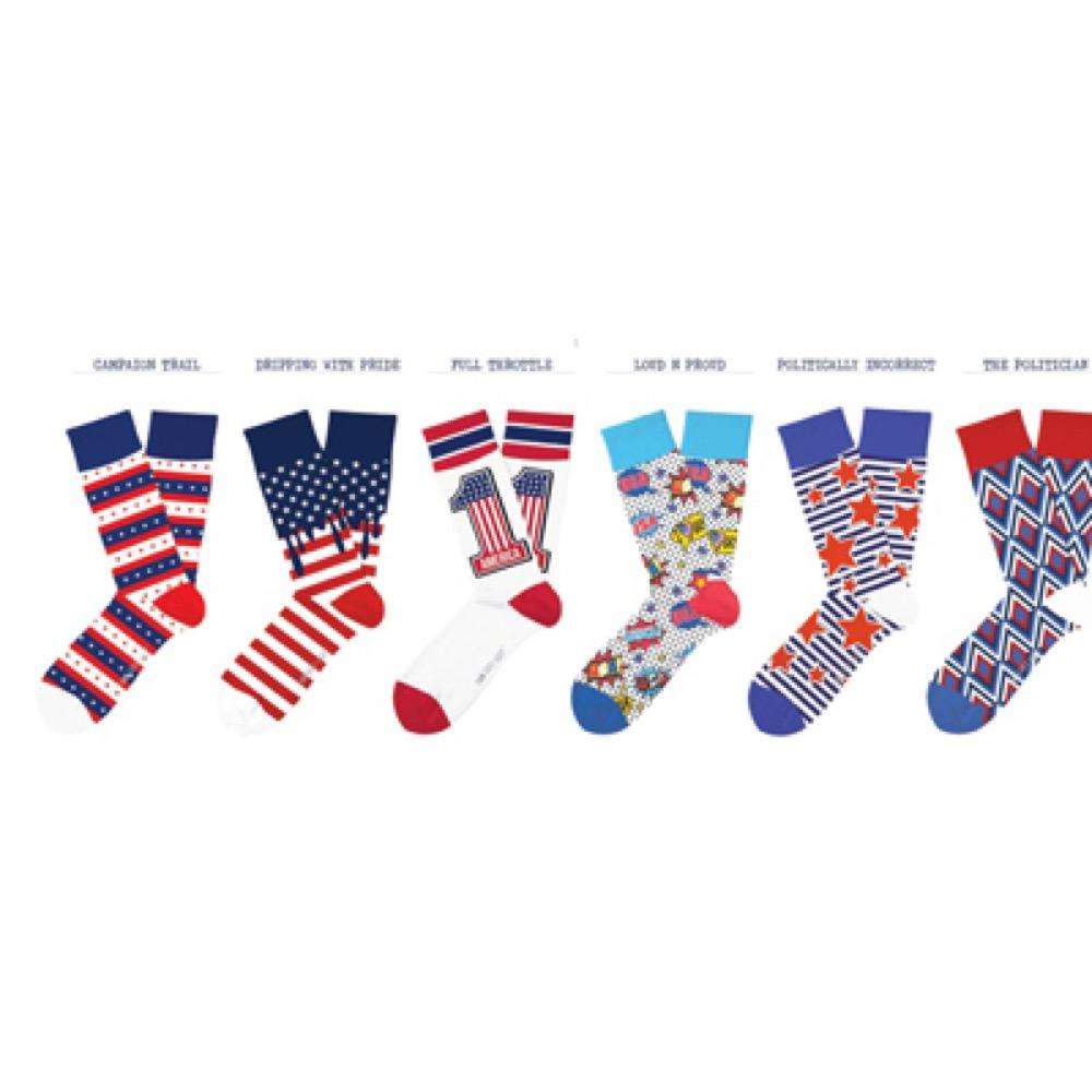 USA 2 Left Foot Socks