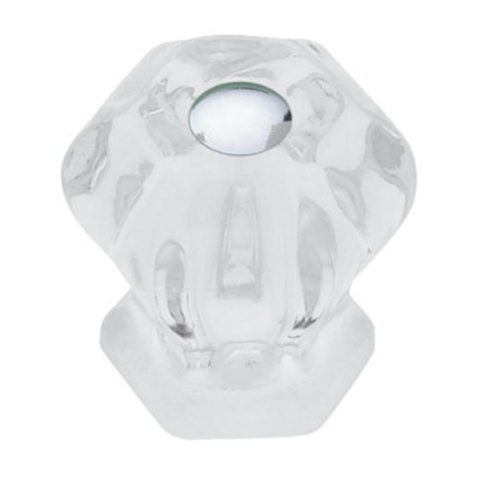 1-1/8" CLR Glass Knob