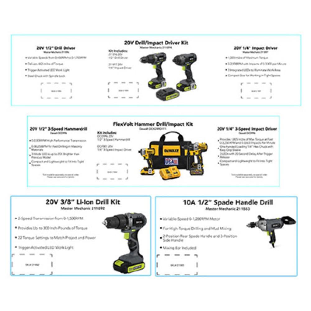 Makita PWR Tool Cards