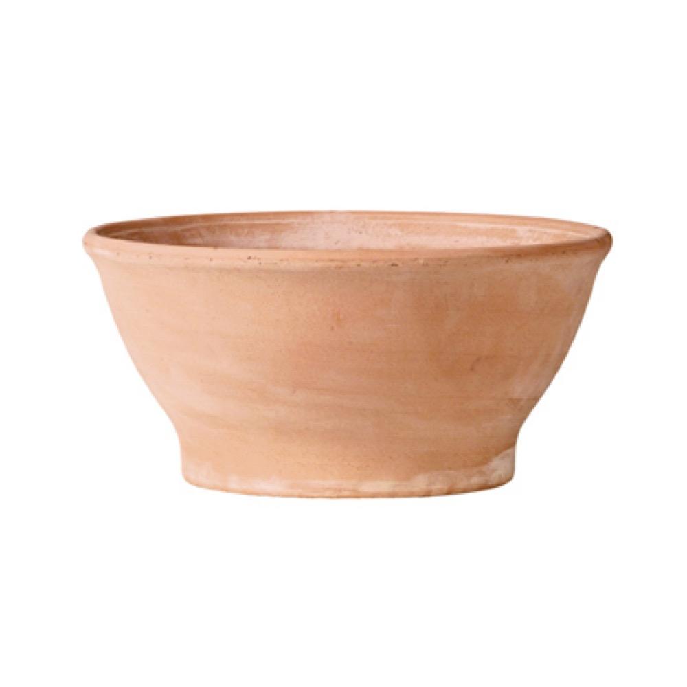 11" WHT Bowl Planter