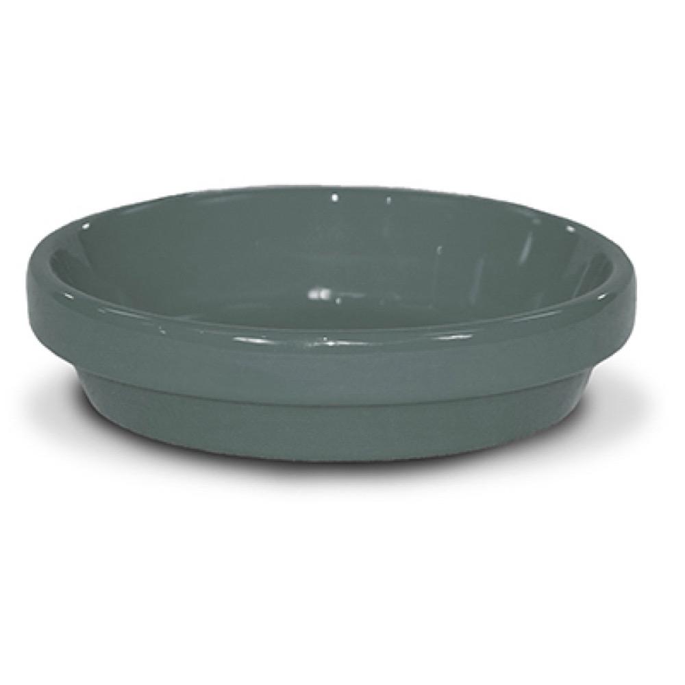 7.75" GRY Cera Saucer