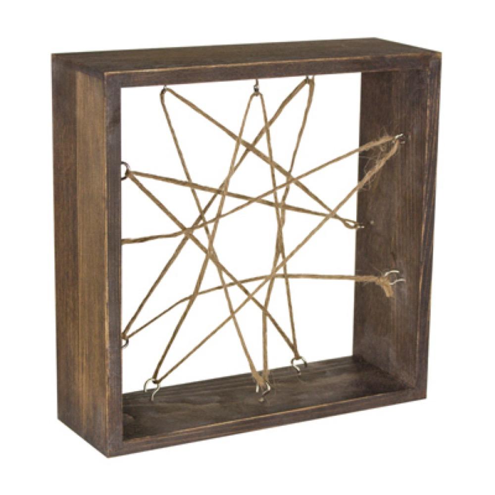 7" WHT Air Plant Frame
