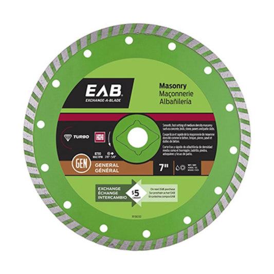 7" Turbo Diamond Blade
