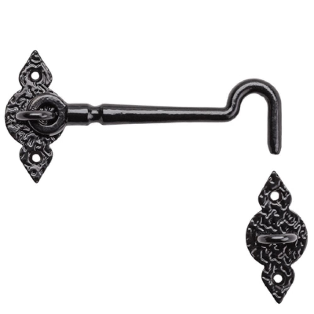 6" BLK Spear Gate Hook
