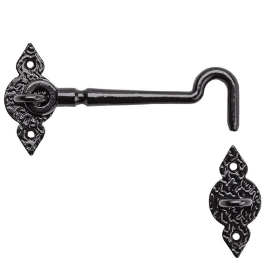 6" BLK Spear Gate Hook